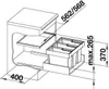 BLANCO 521472 FLEXON II 60/3 Abfallsystem 45 (3x15) Liter Produktbild-Vorschau 14