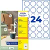 Avery Zweckform L3415-10, Runde Etiketten, A4, ? 40 mm, 240 Produktbild-Vorschau 1