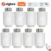 8X Zigbee Smart Heizkörperthermostat Thermostatventil Tuya Produktbild-Vorschau 1