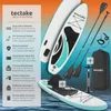 tectake® Stand-Up Paddle Board 2in1, aus Drop-Stitch Produktbild-Vorschau 2