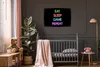 MuchoWow® Gerahmtes Poster Gaming - Led - Zitat - Eat sleep Produktbild-Vorschau 4