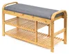Regał na buty G21 90 x 33 x 50 cm, bambus Podgląd zdjęcia produktu 3