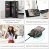 Caseme Samsung Hülle mit Zipper 2in1 Samsung S25 Produktbild-Vorschau 8