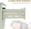 HOMCOM Buffet salon, meuble de rangement avec tiroir, Voir les images du produit 6