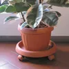 Porte plantes à roulettes - D 35 cm - Marron - Support pots Voir les images du produit 2