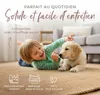 carpetfine Tapis Jute Nele couleur naturelle beige 40x60 cm Voir les images du produit 5