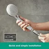 hansgrohe Duschkopf Crometta 85 Regendusche 2 Strahlarten Produktbild-Vorschau 4