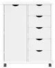 vidaXL Armadietto a rotelle, 63,5 x 39 x 79 cm, legno Anteprima dell’immagine prodotto 5