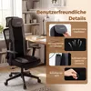 COSTWAY Shiatsu Massageauflage mit Wärme, 4 knetenden Produktbild-Vorschau 5