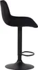 Barhocker HLO-CP68 Samt schwarz  schwarz Produktbild-Vorschau 3