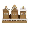 Clayre & Eef Lebkuchenhaus 13x4x10 cm Braun Polyresin Produktbild-Vorschau 3
