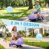 Voiture électrique pour enfants 12 V, voiture à pédales Voir les images du produit 8
