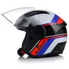 Motocyklová helma LS2 Airflow II Rush - Modrá Červená Bílá, Náhled obrázku produktu 6