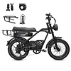 T3 E-Bike Fatbike Cityrad 20×4,0" Elektrofahrrad, 864 Wh Produktbild-Vorschau 1