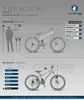 Licorne Bike Thunder VTT haut de gamme en 20, 24, 26, 27,5 Voir les images du produit 5