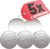 ABSINA CR2016 Knopfzelle 5er Pack - CR 2016 Knopfzelle 3V Produktbild-Vorschau 1