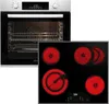 A Beko oven and a Beko ceramic hob are shown together. Produktbild-Vorschau
