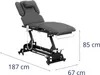 Elektrische Massage Kosmetik Tisch 3 Motoren 250 kg NANTES Produktbild-Vorschau 15