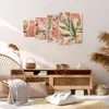 Bild auf Leinwand - Leinwandbild - Flamingos Pflanzen Vogel Produktbild-Vorschau 7