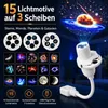 2-in-1 Galaxy Projector Nachtlicht, USB Plug & Play, 15 Produktbild-Vorschau 4