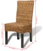 vidaXL Chaises de salle à manger 4 pcs. Abaca et manguier Voir les images du produit 8