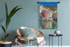 MuchoWow® Wandteppich Wandbehang Bunte Boote auf dem Wasser Produktbild-Vorschau 5