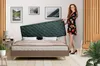 MG Design Kopfteil für Bett Dunkelgrün 160x60 cm - Produktbild-Vorschau 2