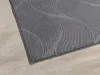 Teppich Modern Kurzflor Wohnzimmer Schlafzimmer Wellen Produktbild-Vorschau 6