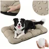 Domarex Wasserdichtes Hundebett Beige, 100x70cm - Weiches Produktbild-Vorschau 3