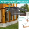 UISEBRT 250 X 200 cm markýza se sklopným ramenem hliníková Náhled obrázku produktu 13