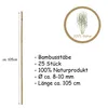 BigDean 25x Pflanzstab Bambusstab 105 cm x 8-10 mm Bambus Produktbild-Vorschau 5