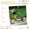 HOMCOM Detská kolobežka Výškovo nastaviteľná kolobežka s Náhľad obrázku produktu 5
