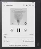A Kobo e-reader displaying an audiobook interface with album art, playback controls, and track information. Produktbild-Vorschau