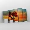 Bild auf Leinwand - Leinwandbild - See Natur Nacht - Produktbild-Vorschau 4