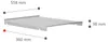 HAILO Raumspar Tandem S plus couvercle 1710969 gris 556 x Voir les images du produit 1