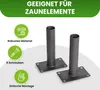 2er Set Aufschraubhülse für Lamellenzäune mit Produktbild-Vorschau 2