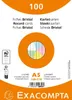 Exacompta 10858E, Modrá, Zelená, Ružová, Biela, Žltá, A5, Náhľad obrázku produktu 3