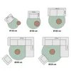 Volero - Teppich Vintage Rund - Imagine Medaillon Rot - Ø Produktbild-Vorschau 4