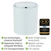 WENKO Müll Eimer Inca white 2 L Schwingdeckel Kosmetik Bad Produktbild-Vorschau 3