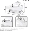 okwish Höhenverstellbarer Couchtisch Sofatisch mit Produktbild-Vorschau 6