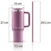 Mug isotherme BERDSEN avec paille, en acier inoxydable, Voir les images du produit 14
