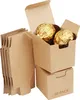 Kurtzy Braune Geschenkboxen aus Kraftpapier (50 Stück) - 5 Produktbild-Vorschau 1