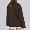 ASKSA Damen Teddy Fleece Jacke Warme Flanell Jacke Dicke Produktbild-Vorschau 5