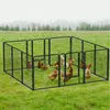 XINZI 8-teilig Welpenauslauf 80cm hoch, Welpenlaufstall mit Produktbild-Vorschau 13