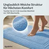 Komfortec Badvorleger Set 2 Teilig, Frottee Duschvorleger, Produktbild-Vorschau 2