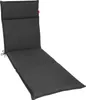 A dark gray chaise lounge cushion is shown against a white background. Produktbild-Vorschau