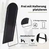 Koonmi Bogenspiegel 52 x 161 cm, Ganzkörperspiegel Schwarz Produktbild-Vorschau 5
