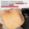 Fackelmann Backpapier für Heißluftfritteuse, 20 cm eckig, Produktbild-Vorschau 7