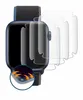 4x Savvies Fullscreen Schutzfolie für Apple Watch Series 6 Produktbild-Vorschau 2
