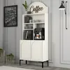 Skye Decor, Lyon 80 - Cream, Black, Wohnzimmerschrank, Produktbild-Vorschau 2